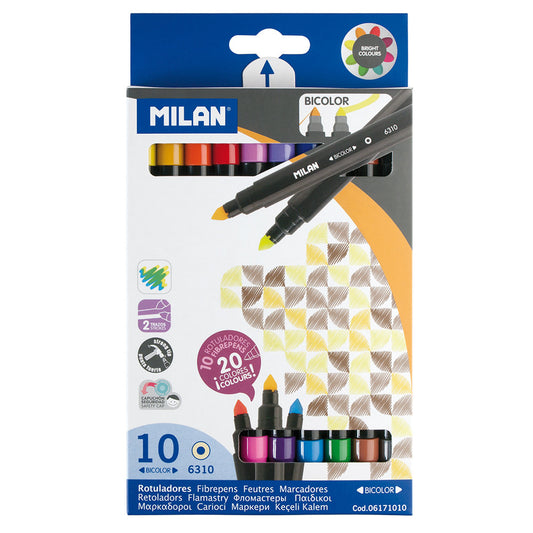 Milan Bicolour Pens