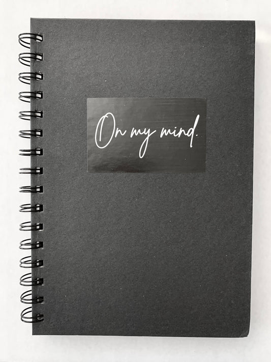 On My Mind A5 Writing Journal