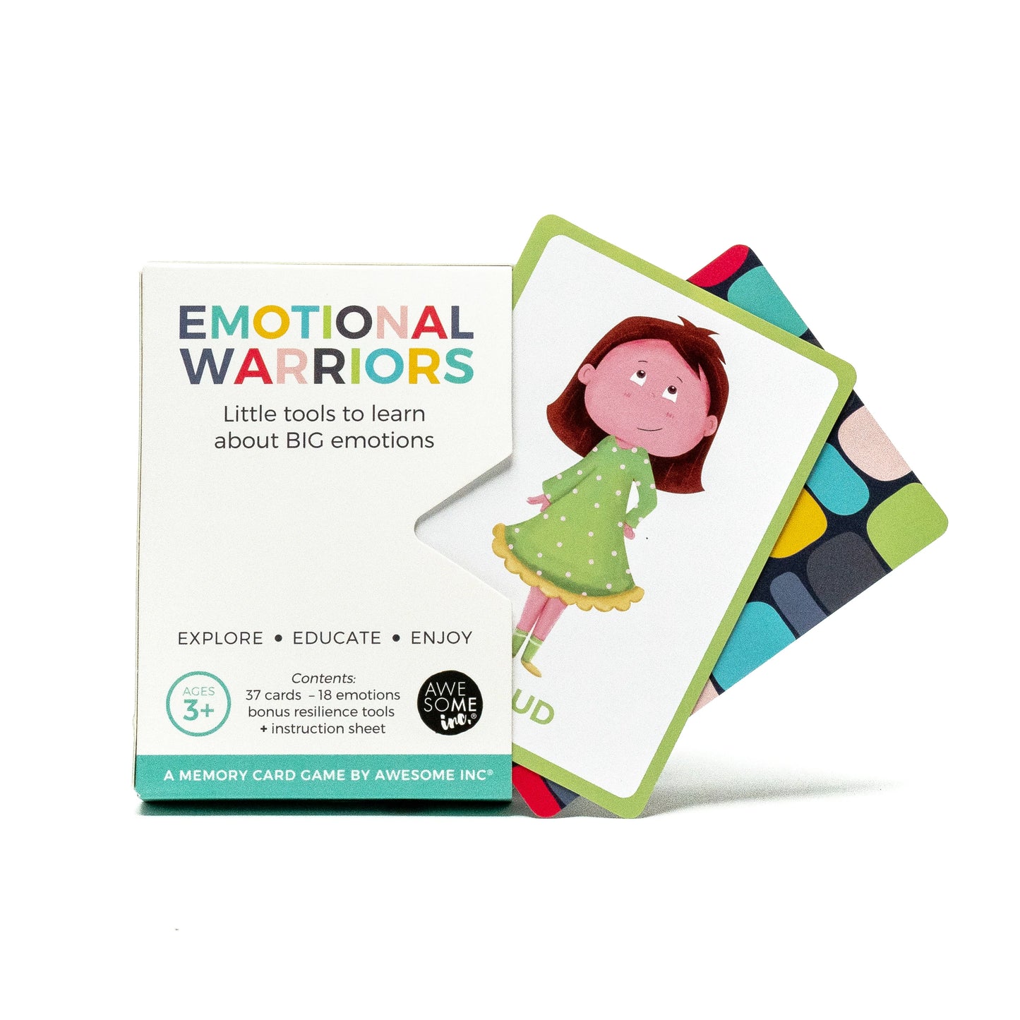 Emotional Warriors Card Game for Kids