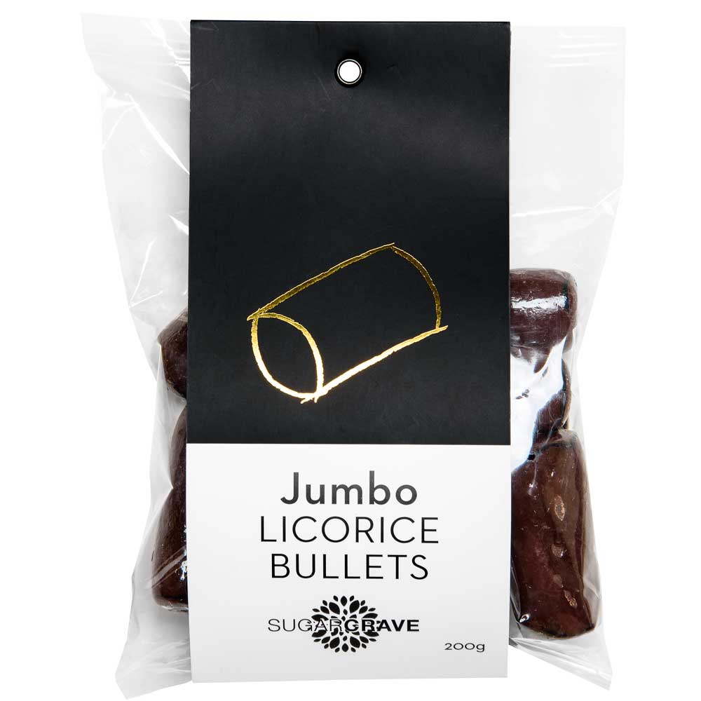 Jumbo Licorice Bullets