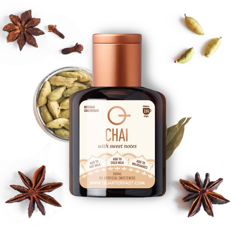 Chai Concentrate, with sweet notes